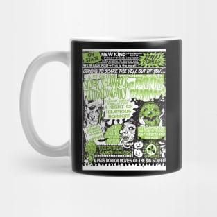 Silver Shamrock Spookshow Spectacular in GREEN Mug